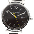 LOUIS VUITTON Q1111 Tambour Date Quartz Men's Watch with Warranty