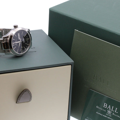 BALL WATCH NM9126C-S14J-BK Engineer III Ohio Day-Date Automatic Men's Watch (with box and warranty)