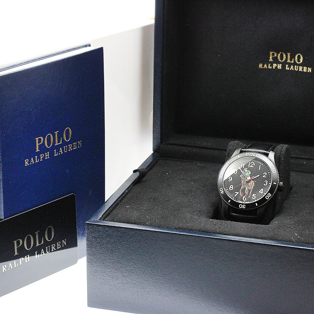 RALPH LAUREN 472836828001 Polo Watch Automatic Men's Watch Excellent Condition with Box and Warranty Card