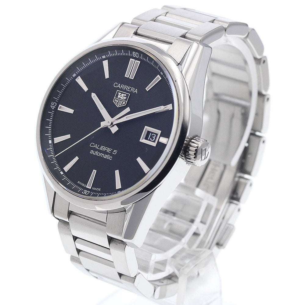TAG Heuer WAR211A-1 Carrera Caliber 5 Date Automatic Men's Watch with Warranty