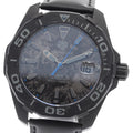 TAG Heuer WBD218C.FC6447 Aquaracer Caliber 5 Carbon Limited Edition of 750 Worldwide Automatic Men's Watch with Box and Warranty Card