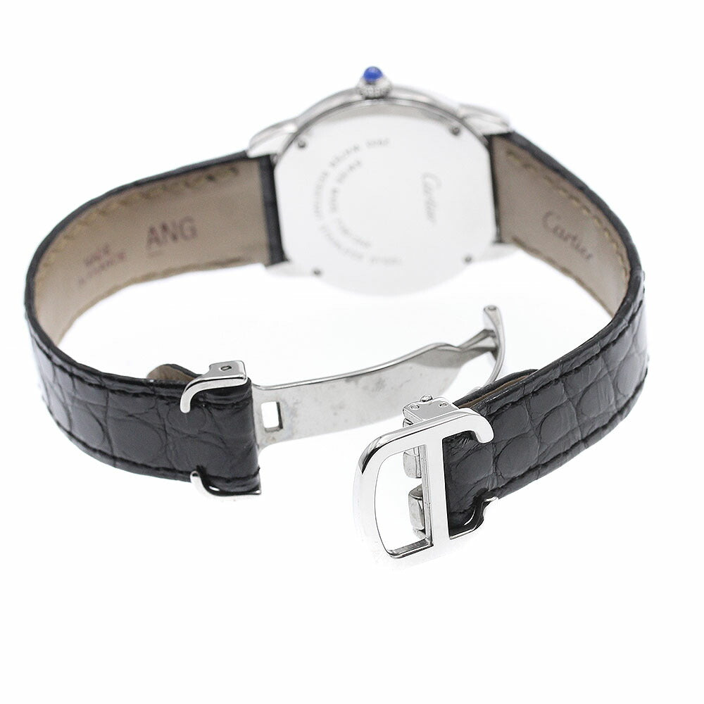 CARTIER W6700155 Ronde Solo SM Quartz Ladies Watch (Good Condition)