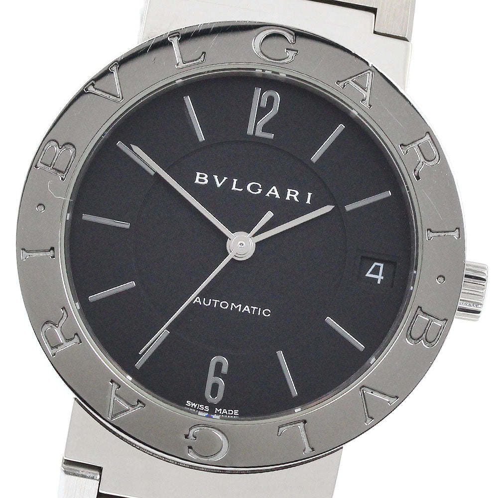 BVLGARI BB33SS Bulgari Date Automatic Men's Watch with Box and Warranty Card