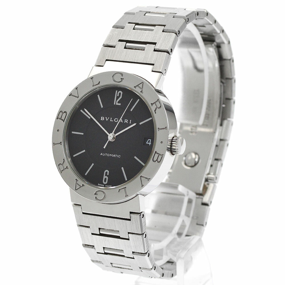 BVLGARI BB33SS Bulgari Date Automatic Men's Watch with Box and Warranty Card