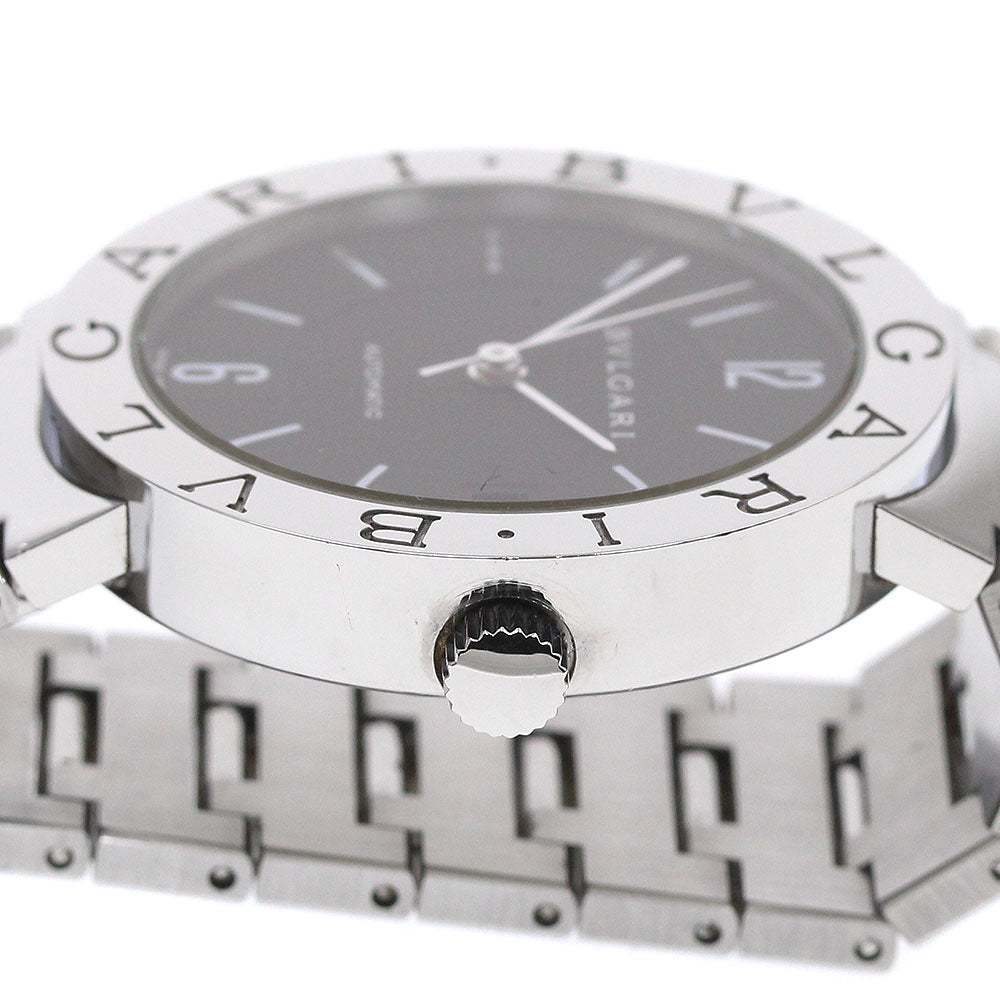 BVLGARI BB33SS Bulgari Date Automatic Men's Watch with Box and Warranty Card