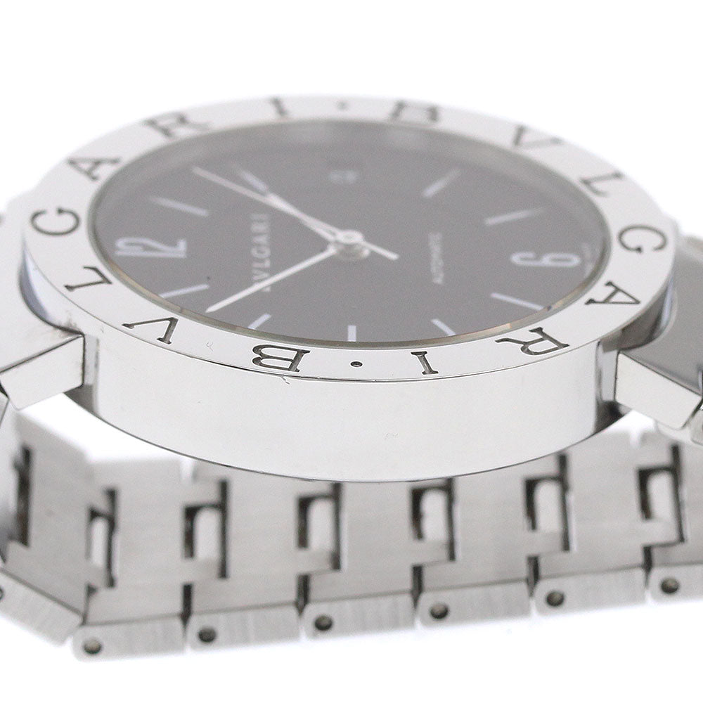 BVLGARI BB33SS Bulgari Date Automatic Men's Watch with Box and Warranty Card