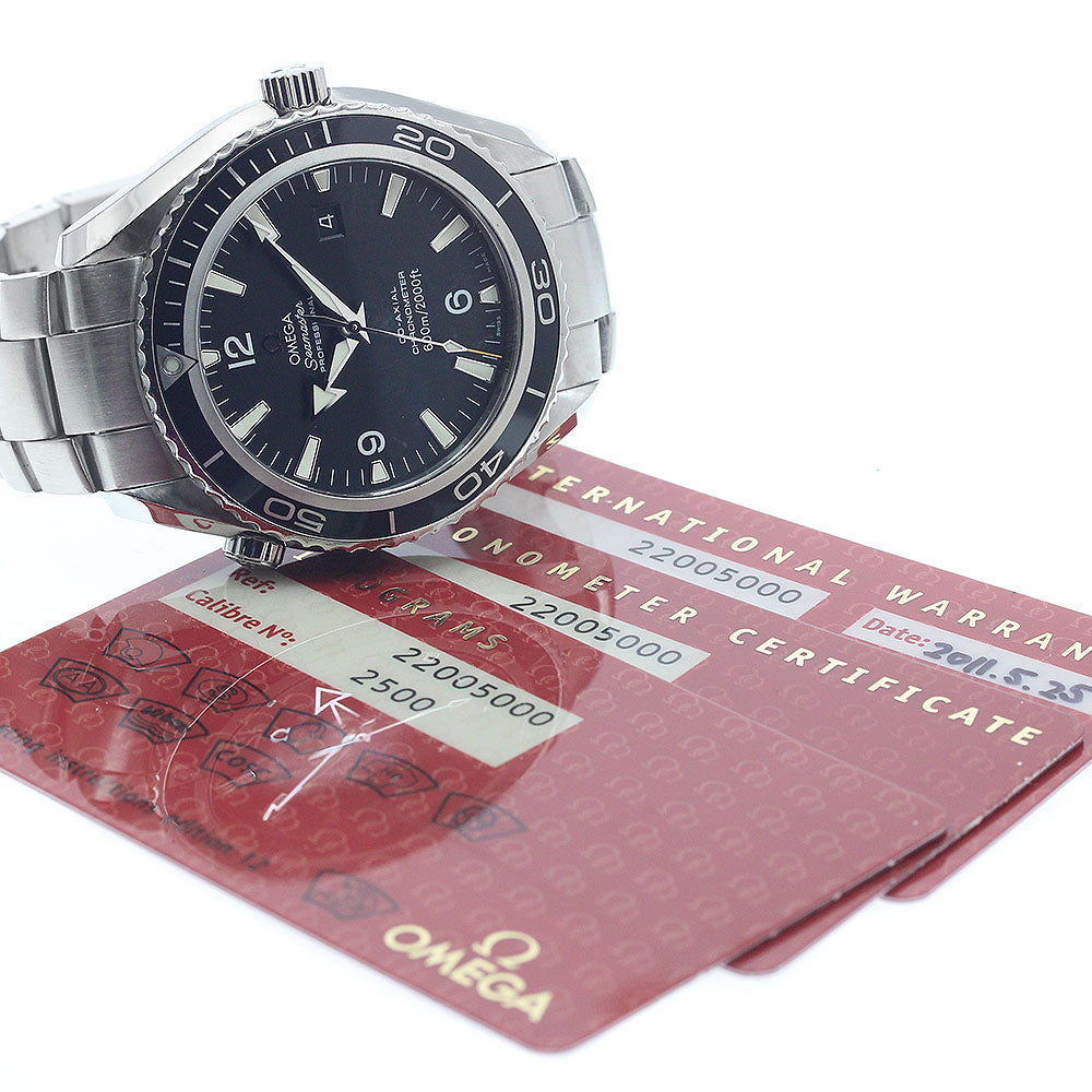 OMEGA 2200.50 Seamaster 600 Planet Ocean Date Automatic Men's Watch with Warranty