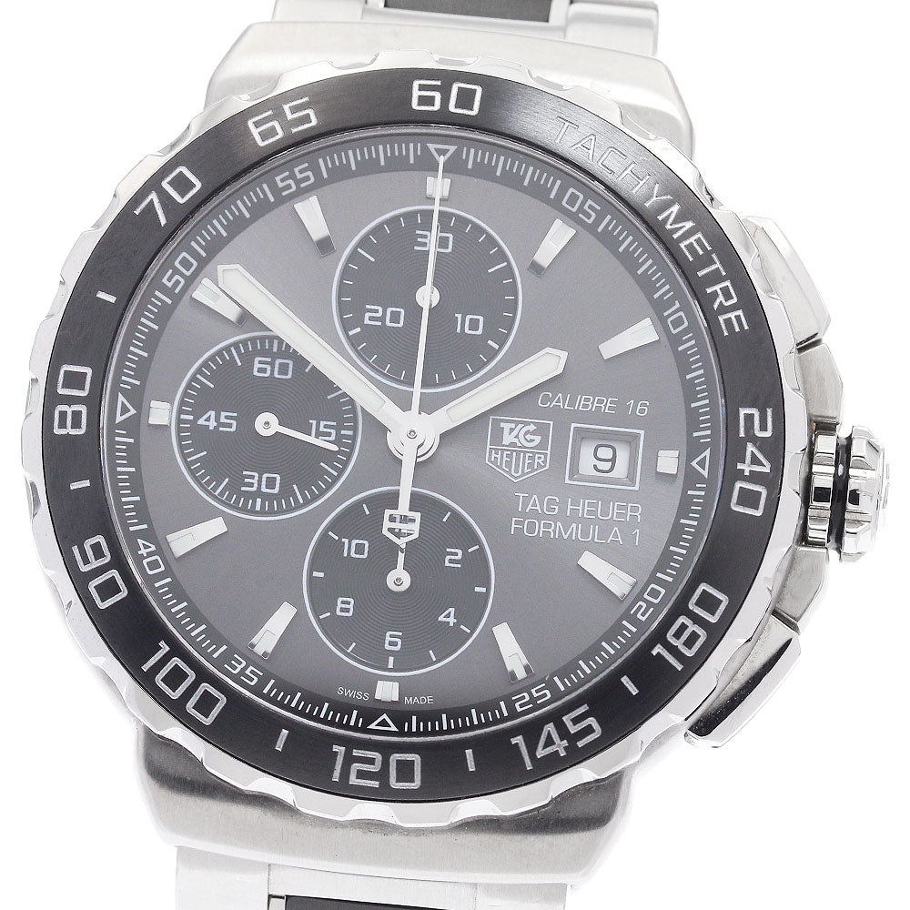TAG Heuer CAU2010 Formula 1 Caliber 16 Chronograph Automatic Men's Watch Excellent Condition with Box