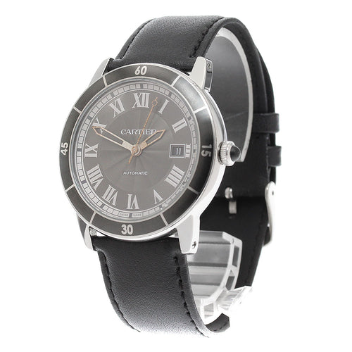 CARTIER WSRN0003 Ronde Croisiere de Date Automatic Men's Watch