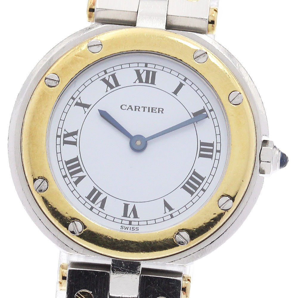 CARTIER 84038288 Santos Round SM Quartz Women's Watch