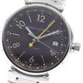 LOUIS VUITTON Q1131 Tambour GMT Date Automatic Men's Watch Excellent Condition