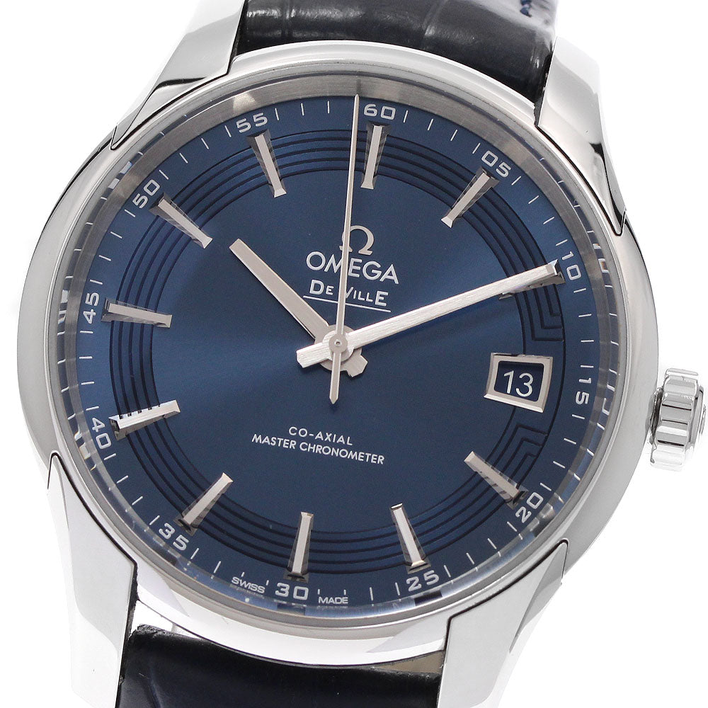 OMEGA 433.33.41.21.03.001 De Ville Hour Vision Co-Axial Automatic Men's Watch with Inner Box