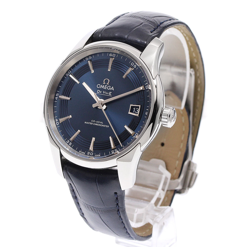 OMEGA 433.33.41.21.03.001 De Ville Hour Vision Co-Axial Automatic Men's Watch with Inner Box