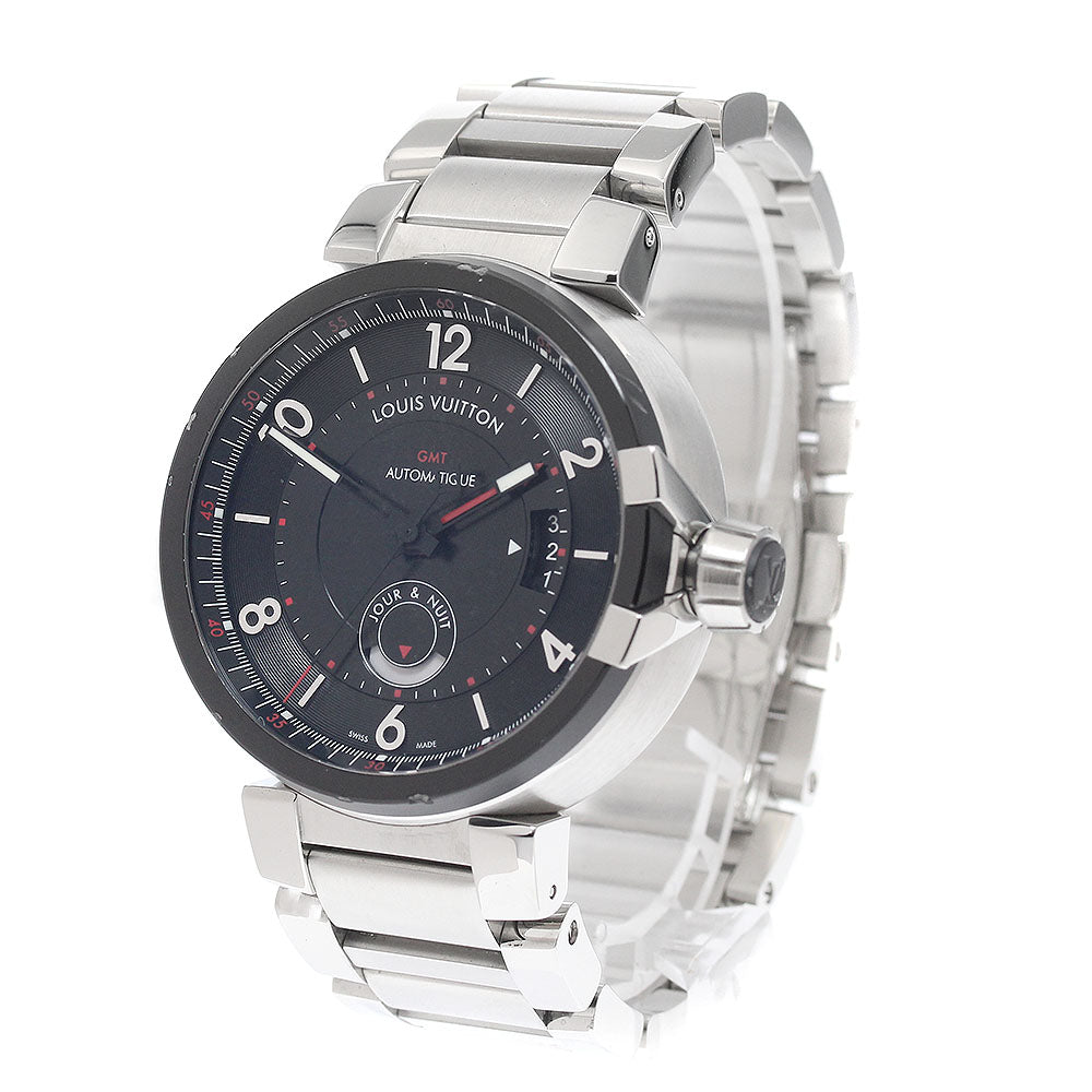 LOUIS VUITTON Q1156 Tambour Evolution GMT Automatic Men's Watch