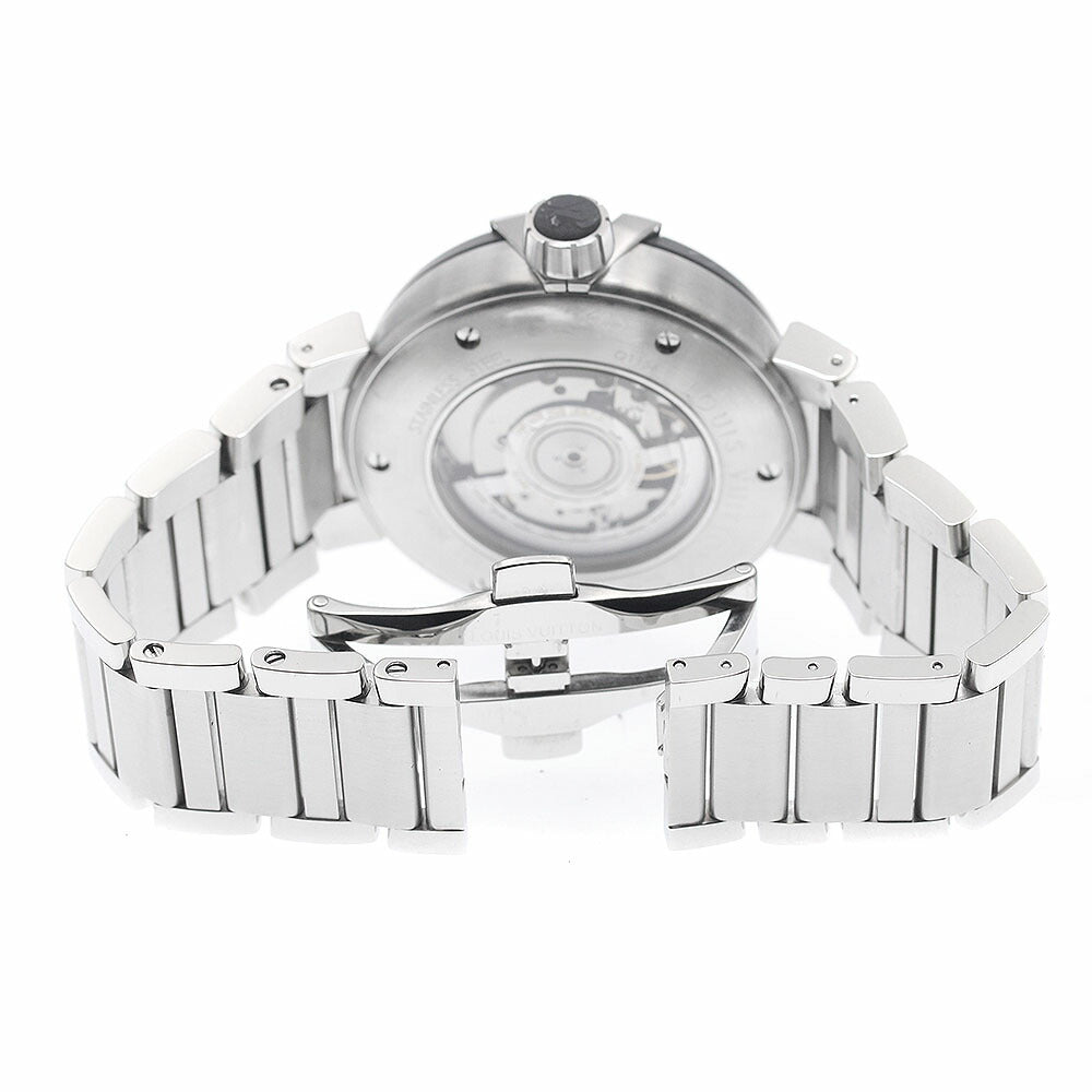 LOUIS VUITTON Q1156 Tambour Evolution GMT Automatic Men's Watch