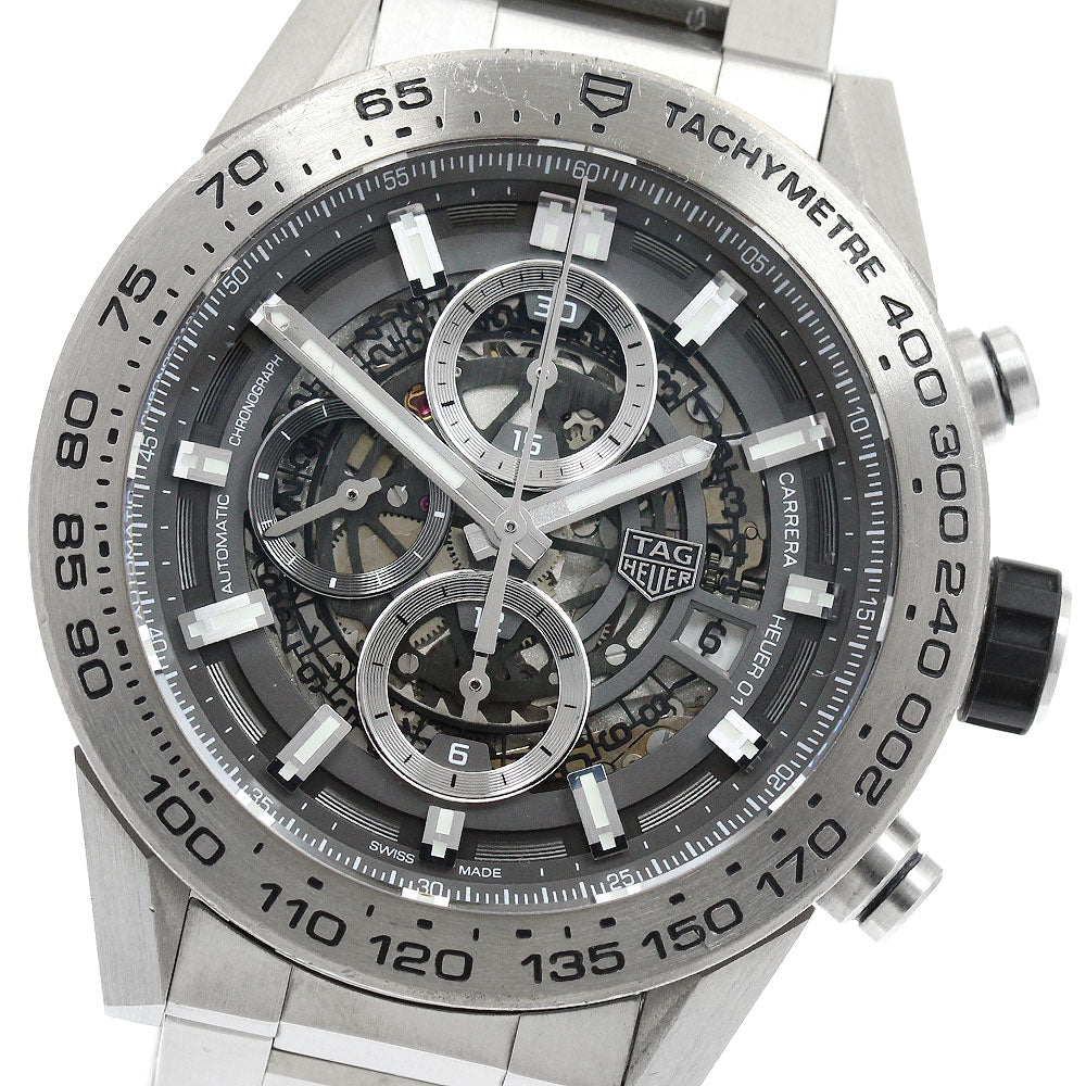 TAG Heuer CAR2A8A Carrera Calibre Heuer 01 Chronograph Automatic Men's Watch with Warranty