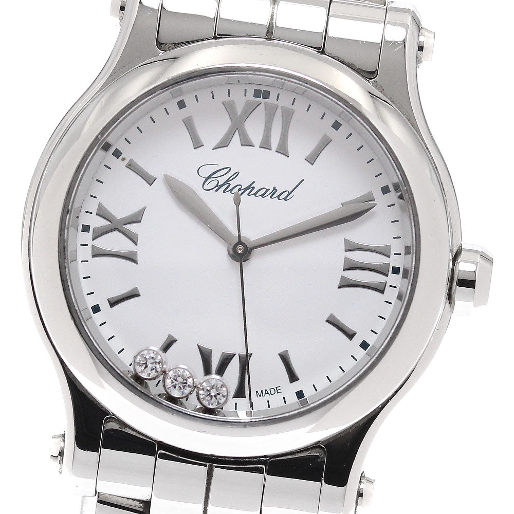 Chopard 8590 Happy Sport 3-Diamond Quartz Women's Watch (with Box)