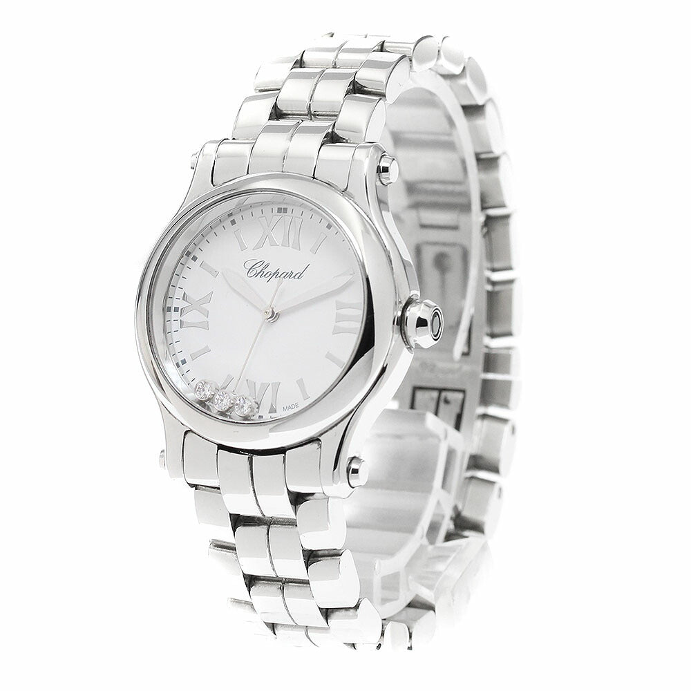 Chopard 8590 Happy Sport 3-Diamond Quartz Women's Watch (with Box)