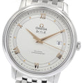 OMEGA 424.10.40.20.02.002 De Ville Prestige Co-Axial Date Automatic Men's Watch (Good Condition)