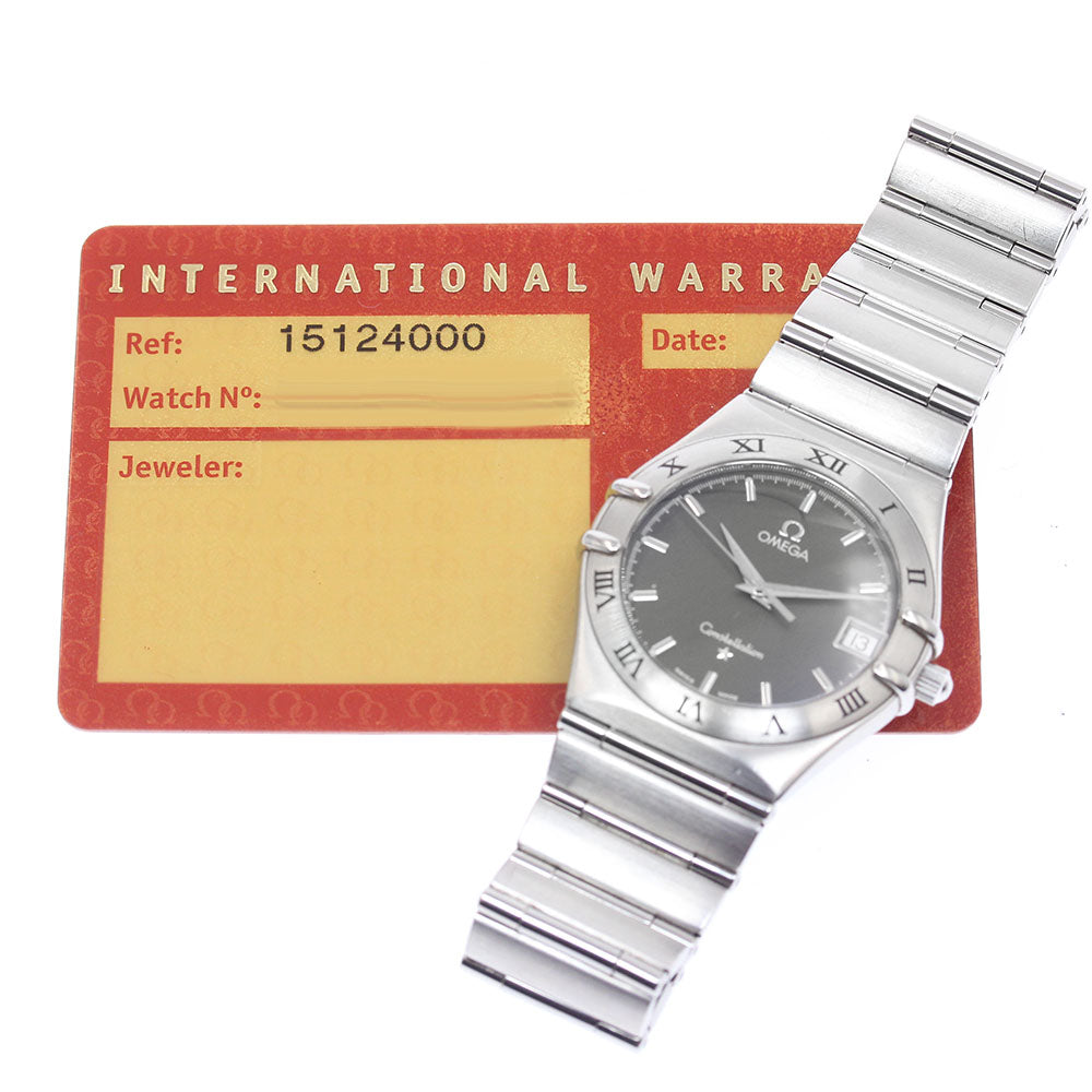 OMEGA 1512.40 Constellation Date Quartz Men's Watch with Warranty