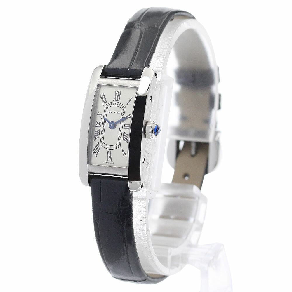 CARTIER WSTA0081 Tank American Mini Quartz Ladies Watch (with box and warranty)