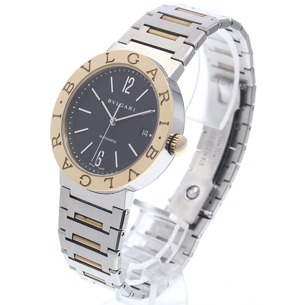 BVLGARI BB38SG AUTO Bulgari YG combination date automatic winding men's watch