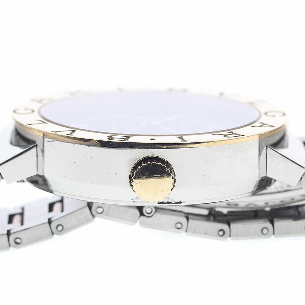 BVLGARI BB38SG AUTO Bulgari YG combination date automatic winding men's watch