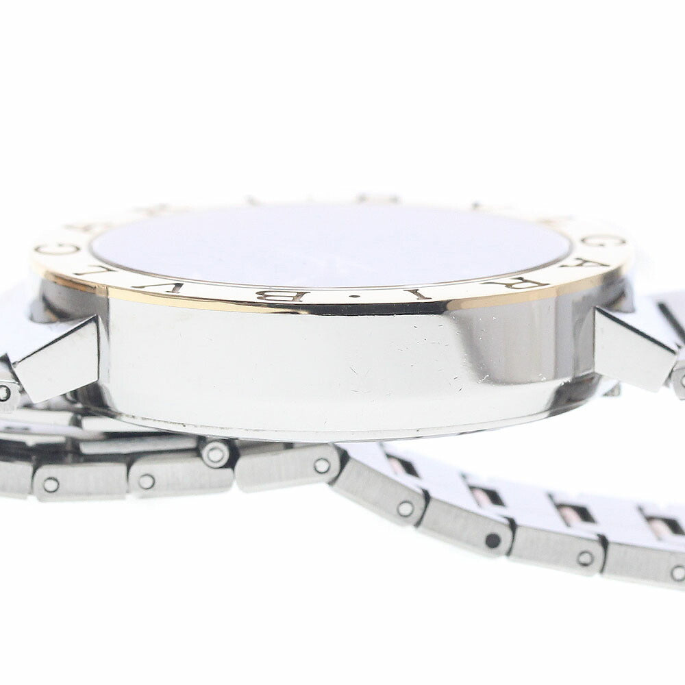 BVLGARI BB38SG AUTO Bulgari YG combination date automatic winding men's watch