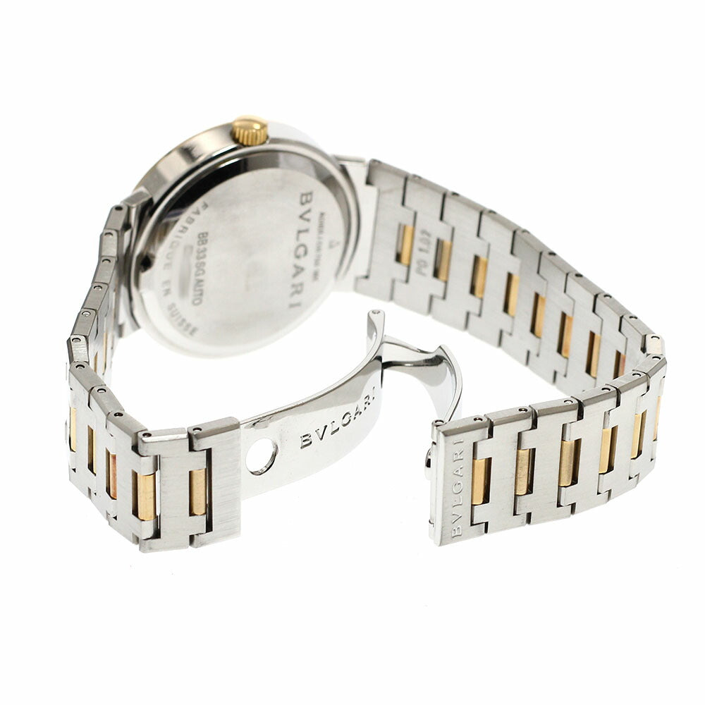 BVLGARI BB33SG Bulgari YG combination date automatic men's watch