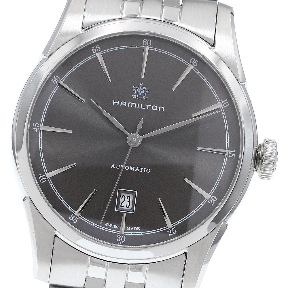 HAMILTON H424151 Jazzmaster Date Automatic Men's Watch Excellent Condition with Warranty Card