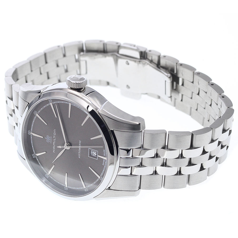 HAMILTON H424151 Jazzmaster Date Automatic Men's Watch Excellent Condition with Warranty Card