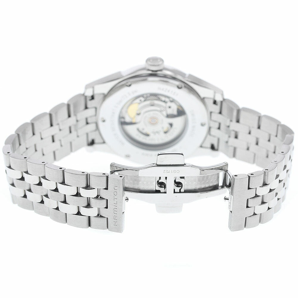 HAMILTON H424151 Jazzmaster Date Automatic Men's Watch Excellent Condition with Warranty Card