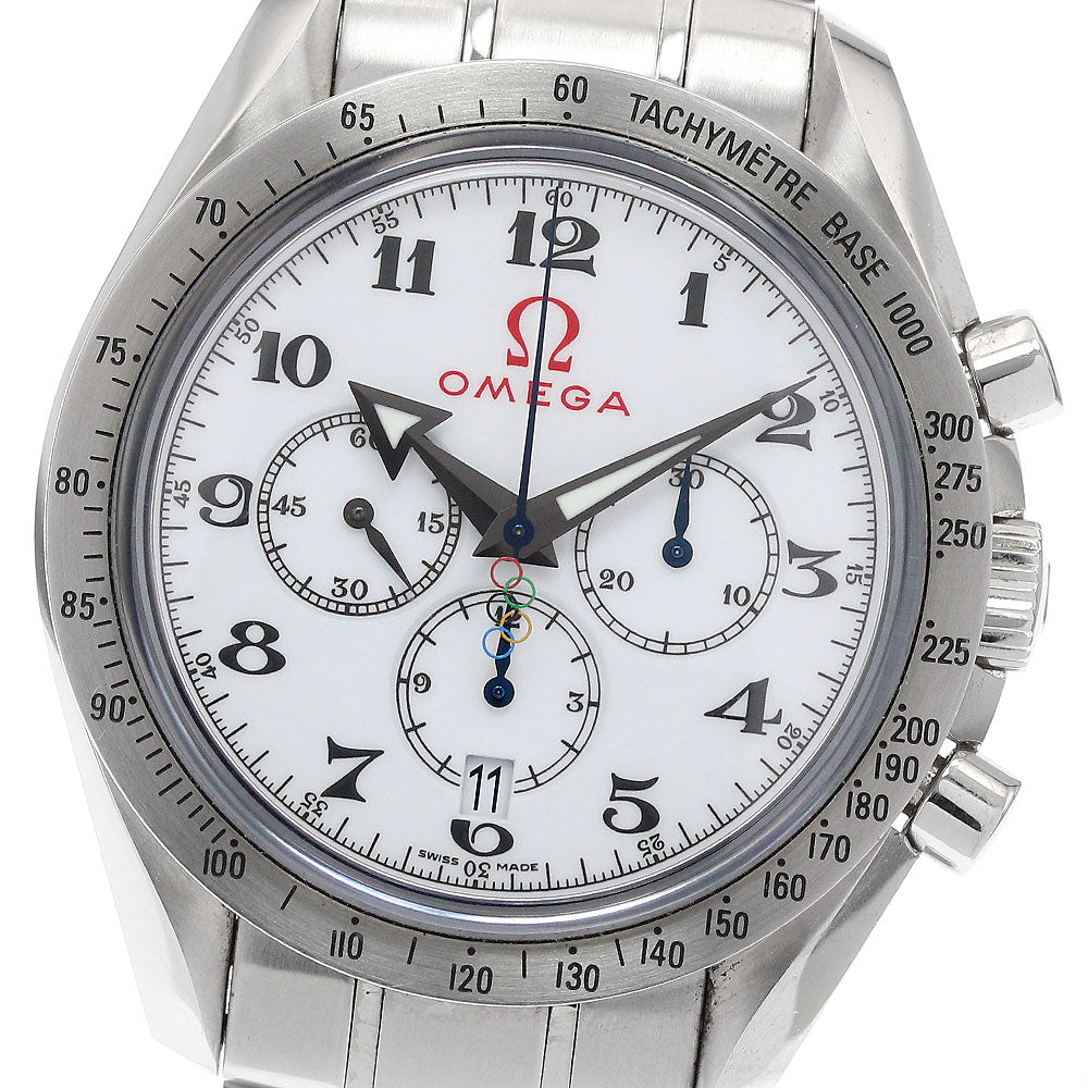 OMEGA 321.10.42.50.04.001 Speedmaster Broad Arrow Olympic Automatic Men's Watch (with box and warranty)