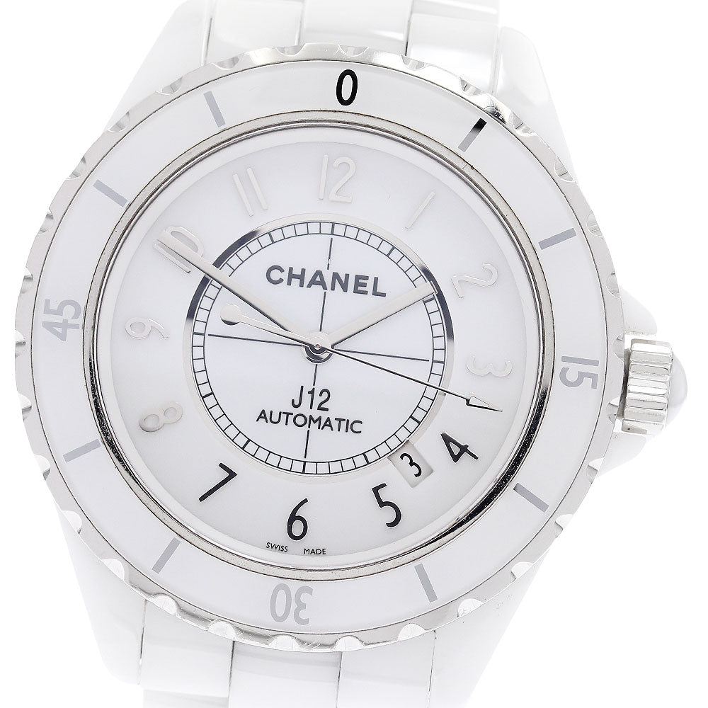 CHANEL H2981 J12 White Ceramic Automatic Men's Watch
