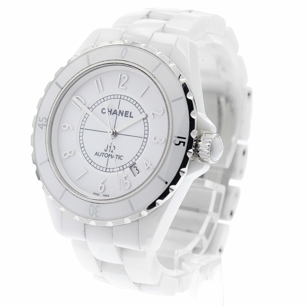 CHANEL H2981 J12 White Ceramic Automatic Men's Watch