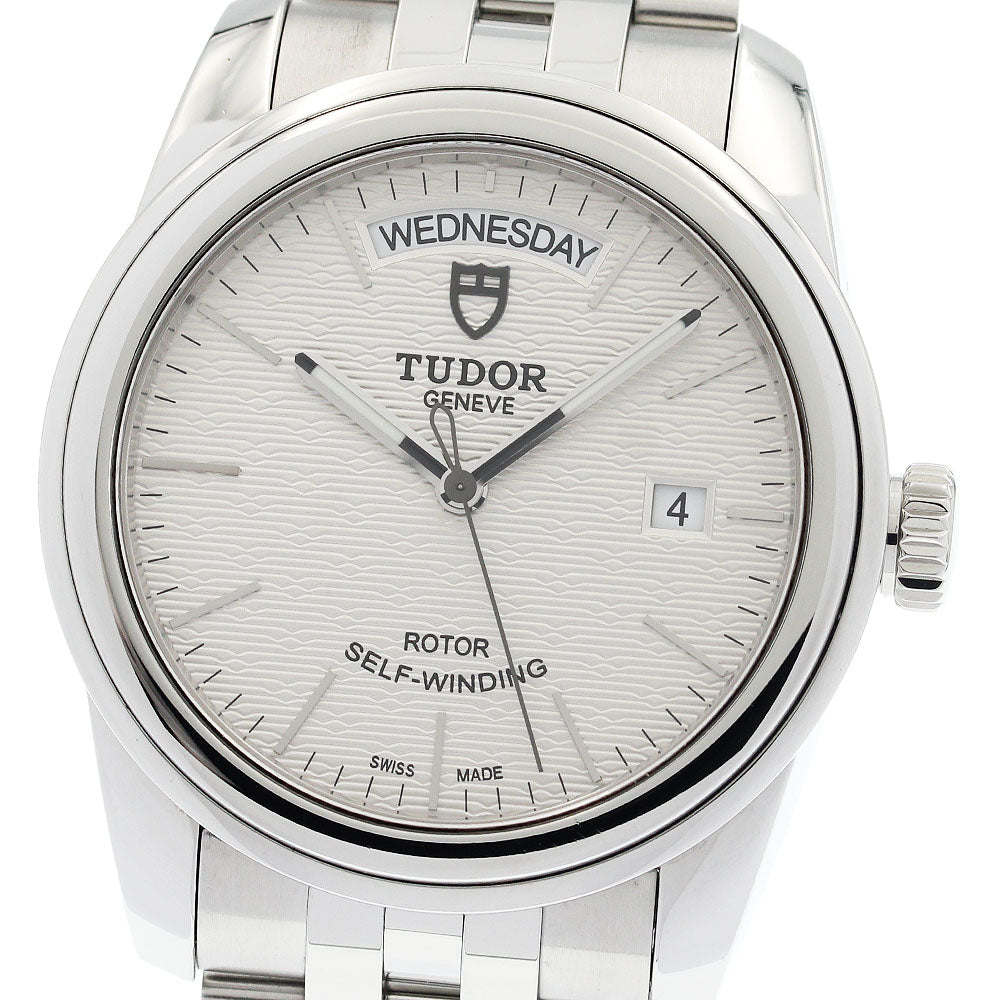 TUDOR 56000 Glamour Date-Day Automatic Men's Watch Excellent Condition with Warranty.
