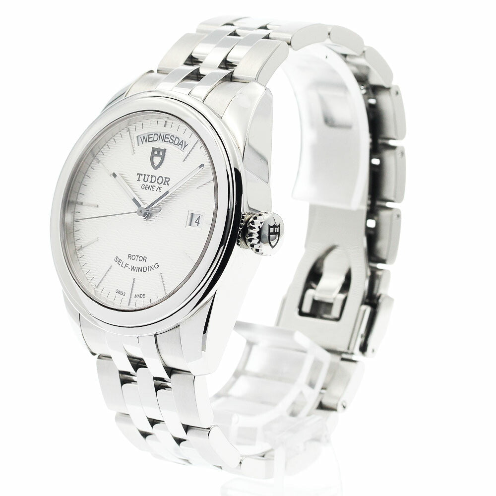 TUDOR 56000 Glamour Date-Day Automatic Men's Watch Excellent Condition with Warranty.