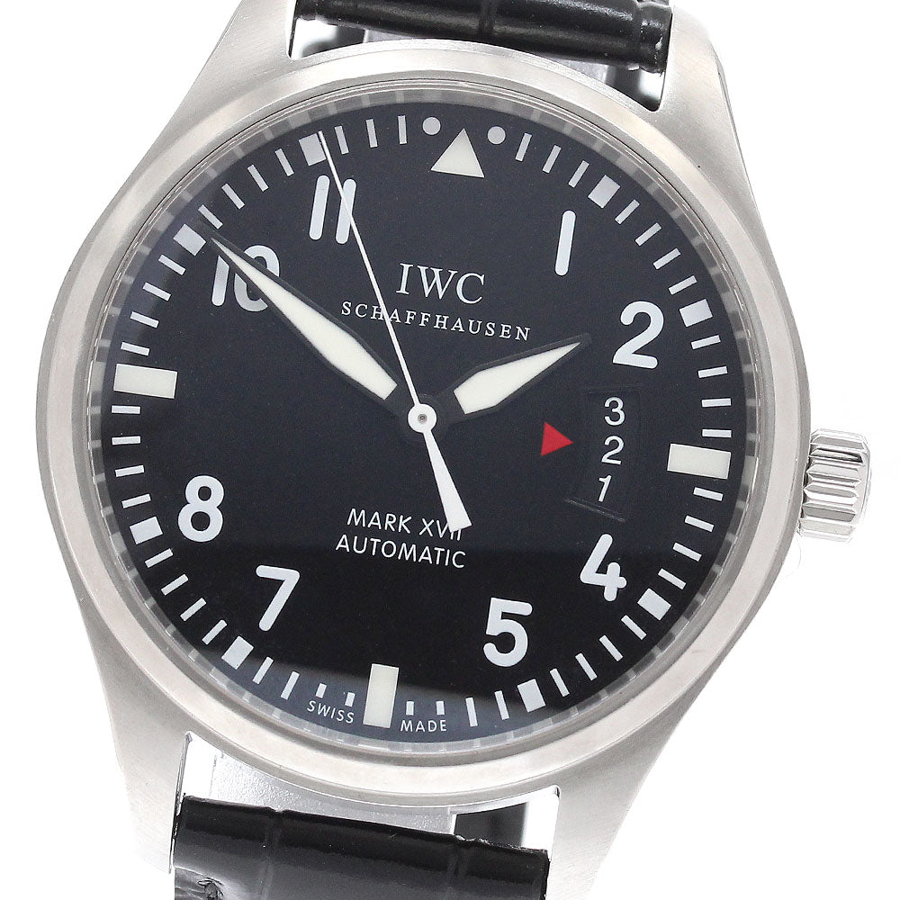 IWC SCHAFFHAUSEN IW326501 Pilot's Watch Mark XV2 Date Automatic Men's Watch Excellent Condition with Warranty Card