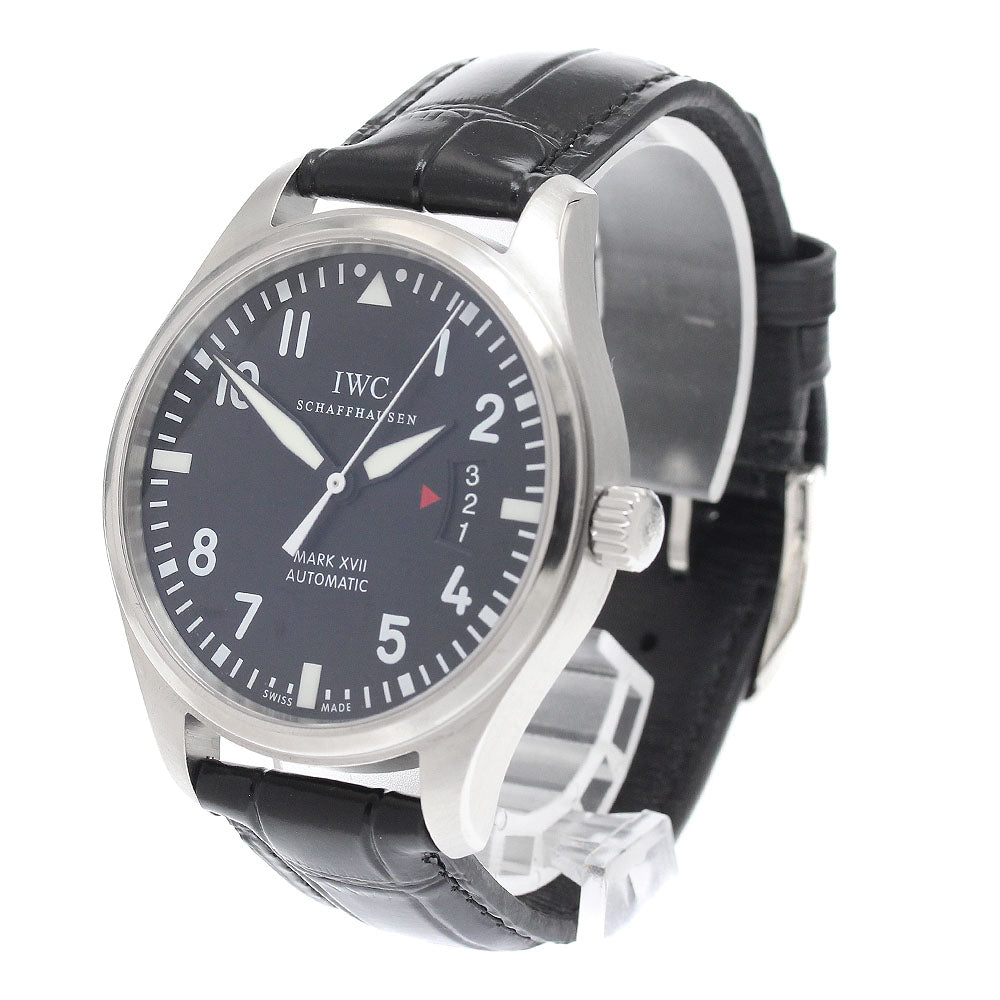 IWC SCHAFFHAUSEN IW326501 Pilot's Watch Mark XV2 Date Automatic Men's Watch Excellent Condition with Warranty Card