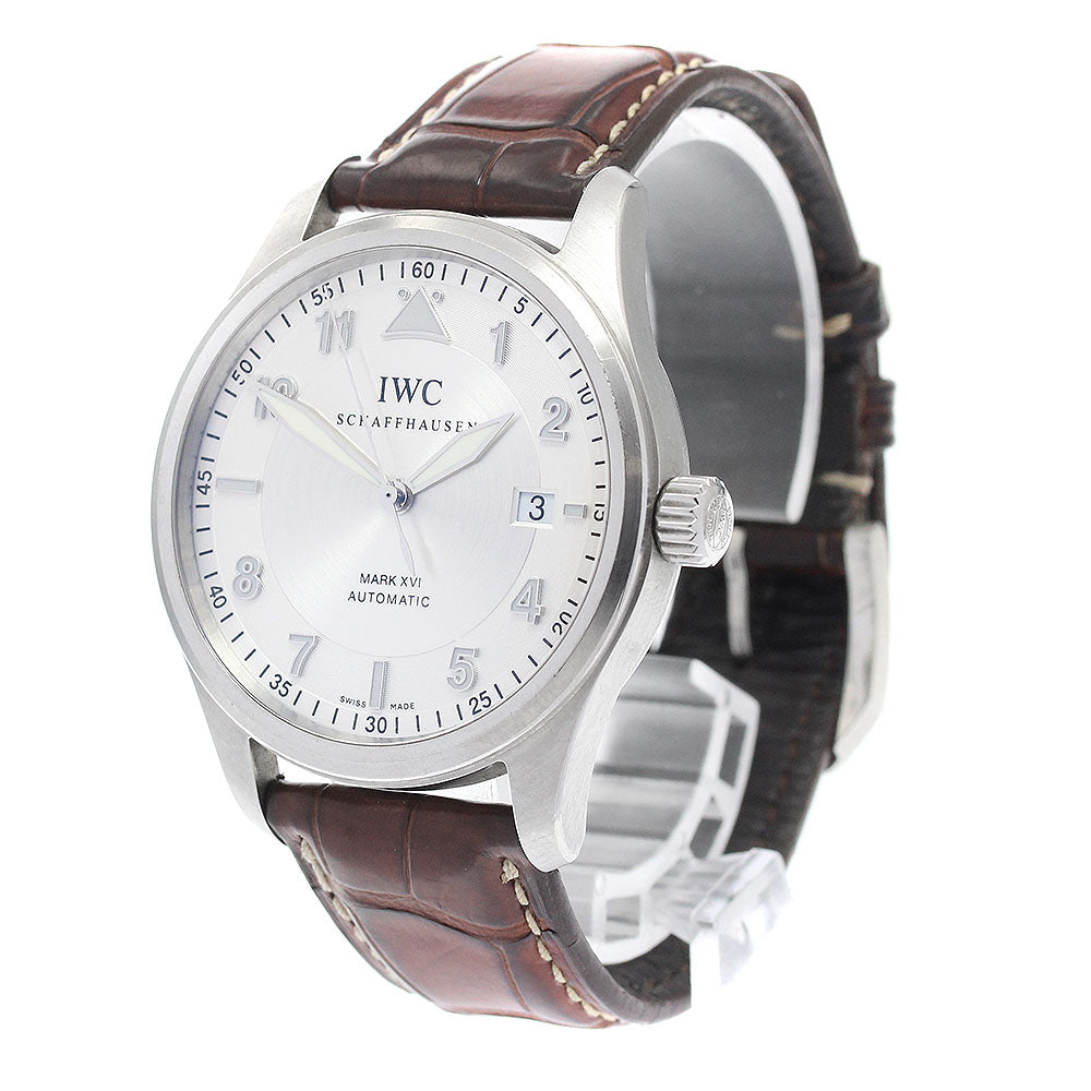 IWC SCHAFFHAUSEN IW325502 Spitfire Mark XVI Date Automatic Men's Watch with Warranty