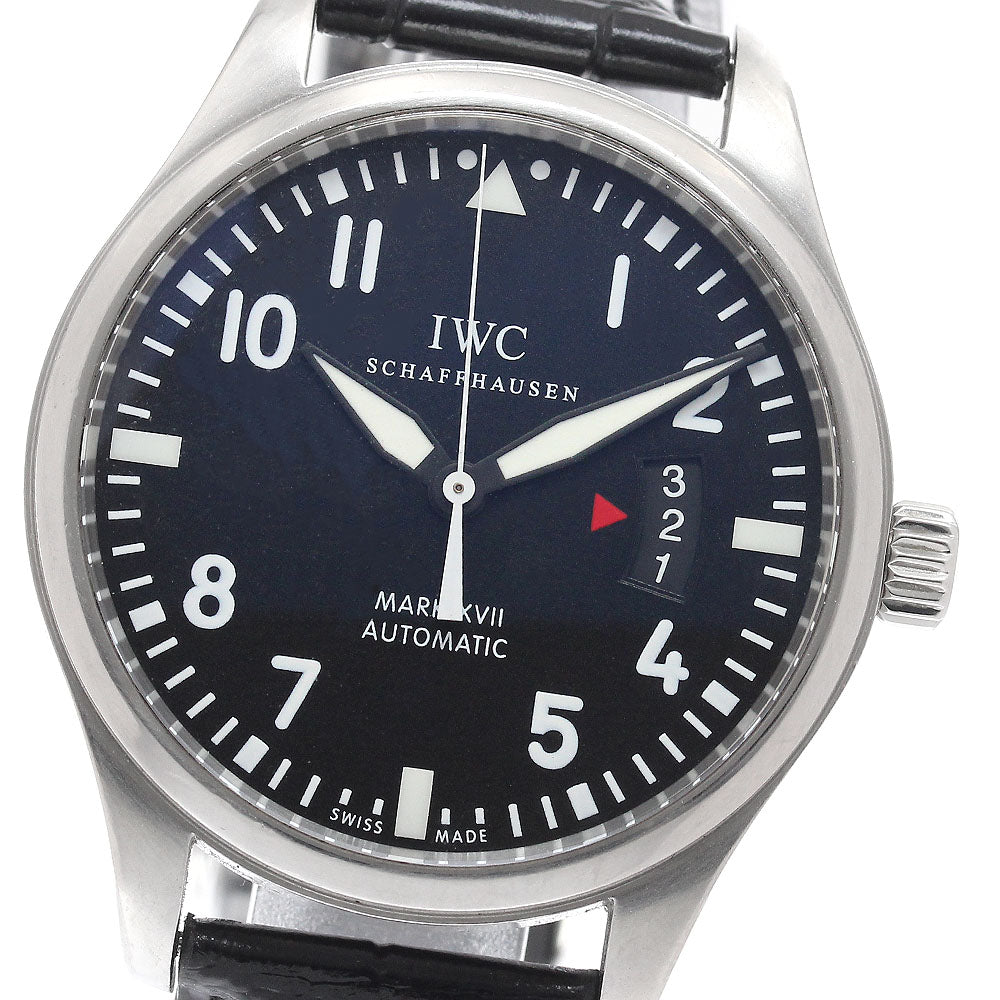 IWC SCHAFFHAUSEN IW326501 Pilot's Watch Mark XV2 Date Automatic Men's Watch with Warranty Card