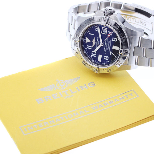 BREITLING A17330 Avenger Seawolf Date Automatic Men's Watch with Warranty