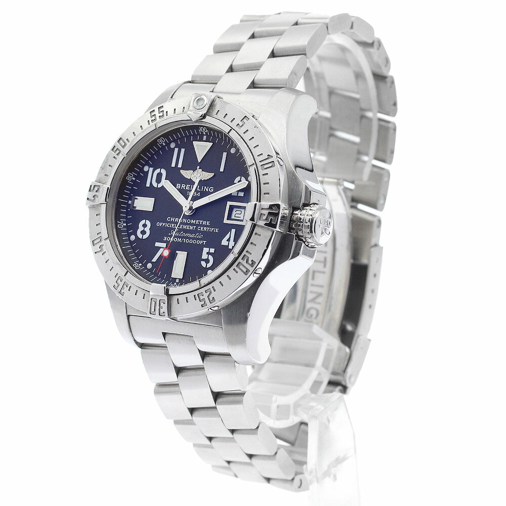 BREITLING A17330 Avenger Seawolf Date Automatic Men's Watch with Warranty