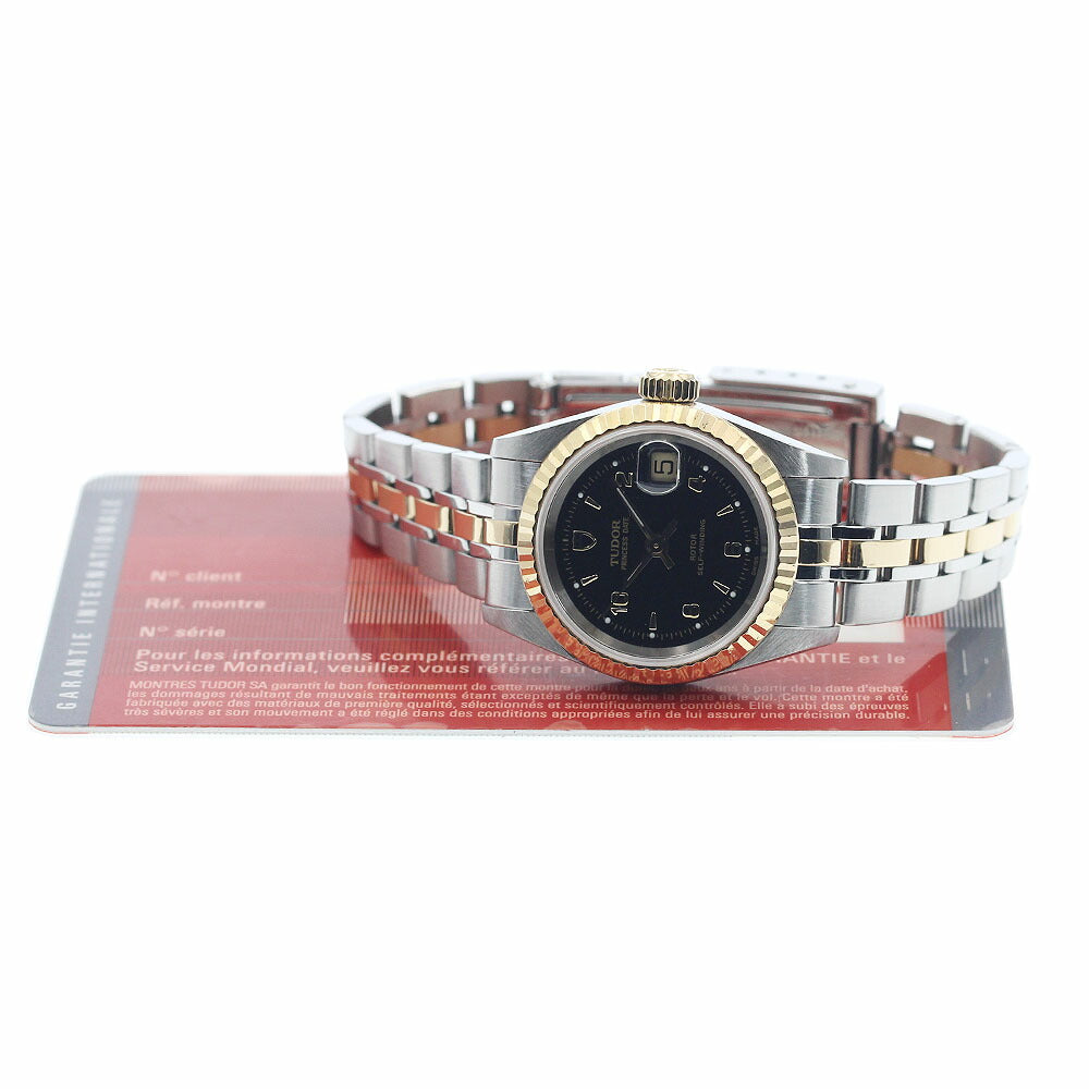 TUDOR 92413 Princess Date YG Combination Automatic Ladies Watch with Warranty