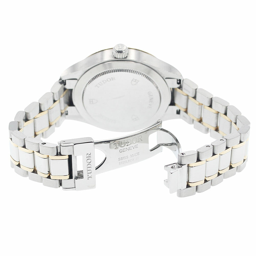 TUDOR 12303 Style Date 3P Diamond Automatic Boys' Watch with Warranty