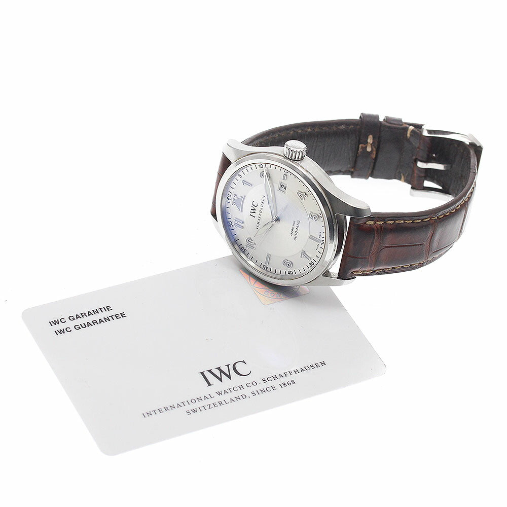 IWC SCHAFFHAUSEN IW325502 Spitfire Mark XVI Date Automatic Men's Watch with Warranty