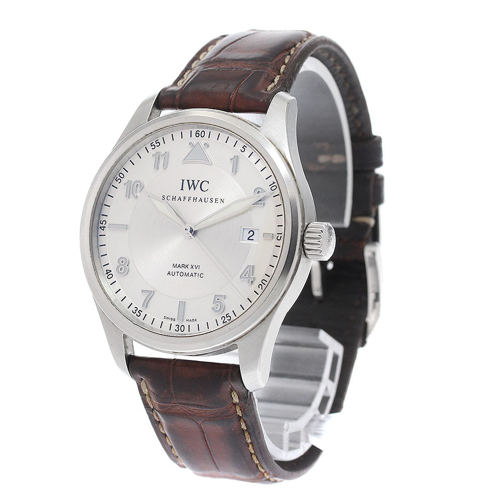 IWC SCHAFFHAUSEN IW325502 Spitfire Mark XVI Date Automatic Men's Watch with Warranty