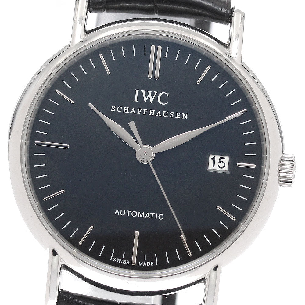 IWC SCHAFFHAUSEN IW356305 Portofino Date Automatic Men's Watch with Warranty