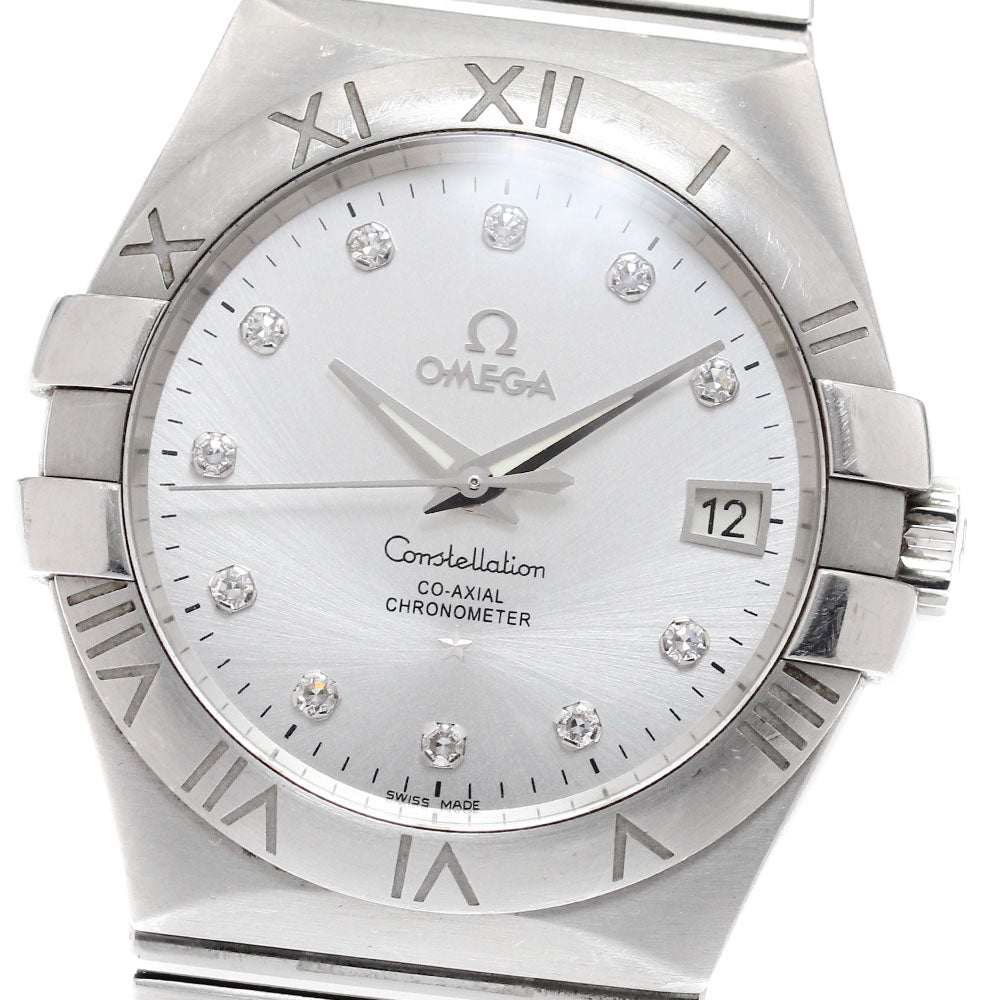 OMEGA 123.10.35.20.52.001 Constellation Date 11P Diamond Automatic Men's Watch