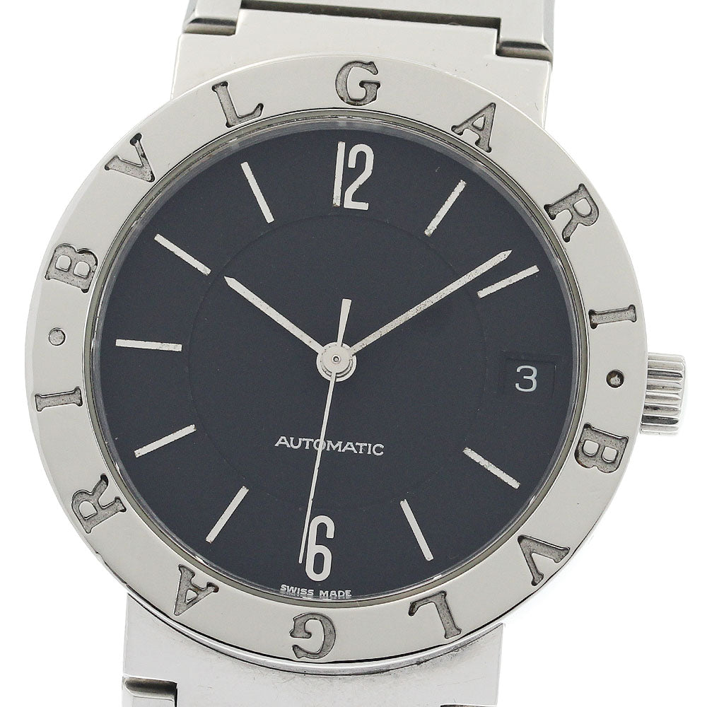 BVLGARI BB33SS Bulgari Date Automatic Men's Watch with Warranty Card